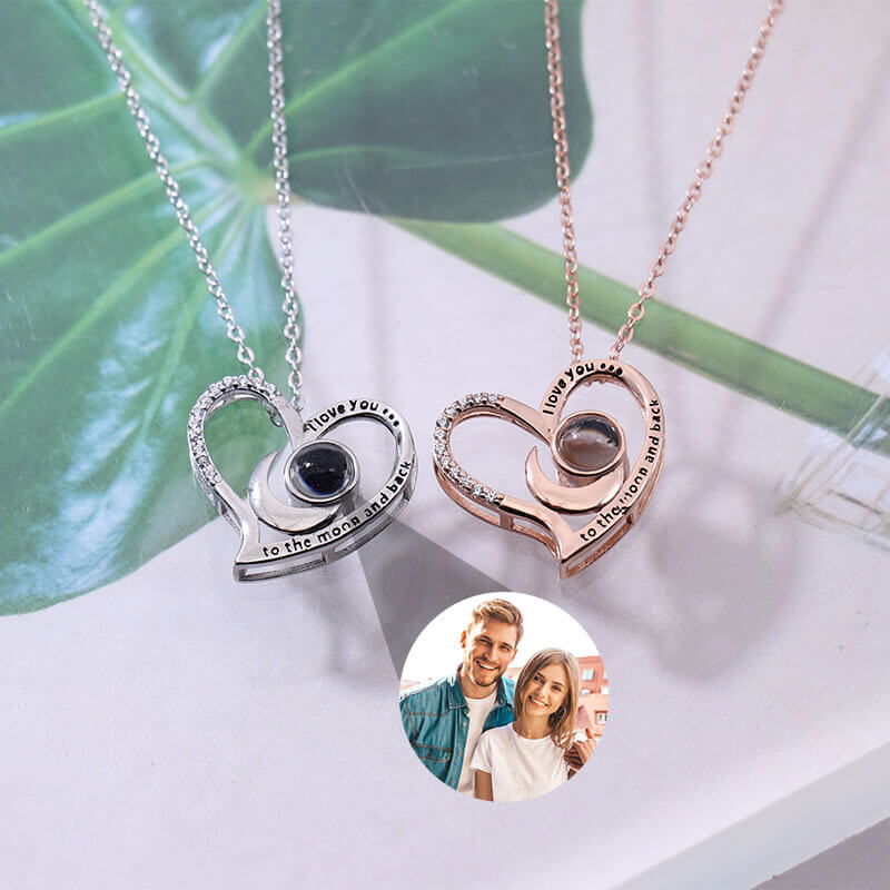 Love projection necklace hot sale